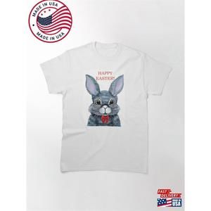 Easter Bunny Greetings Classic T-Shirt Unisex
